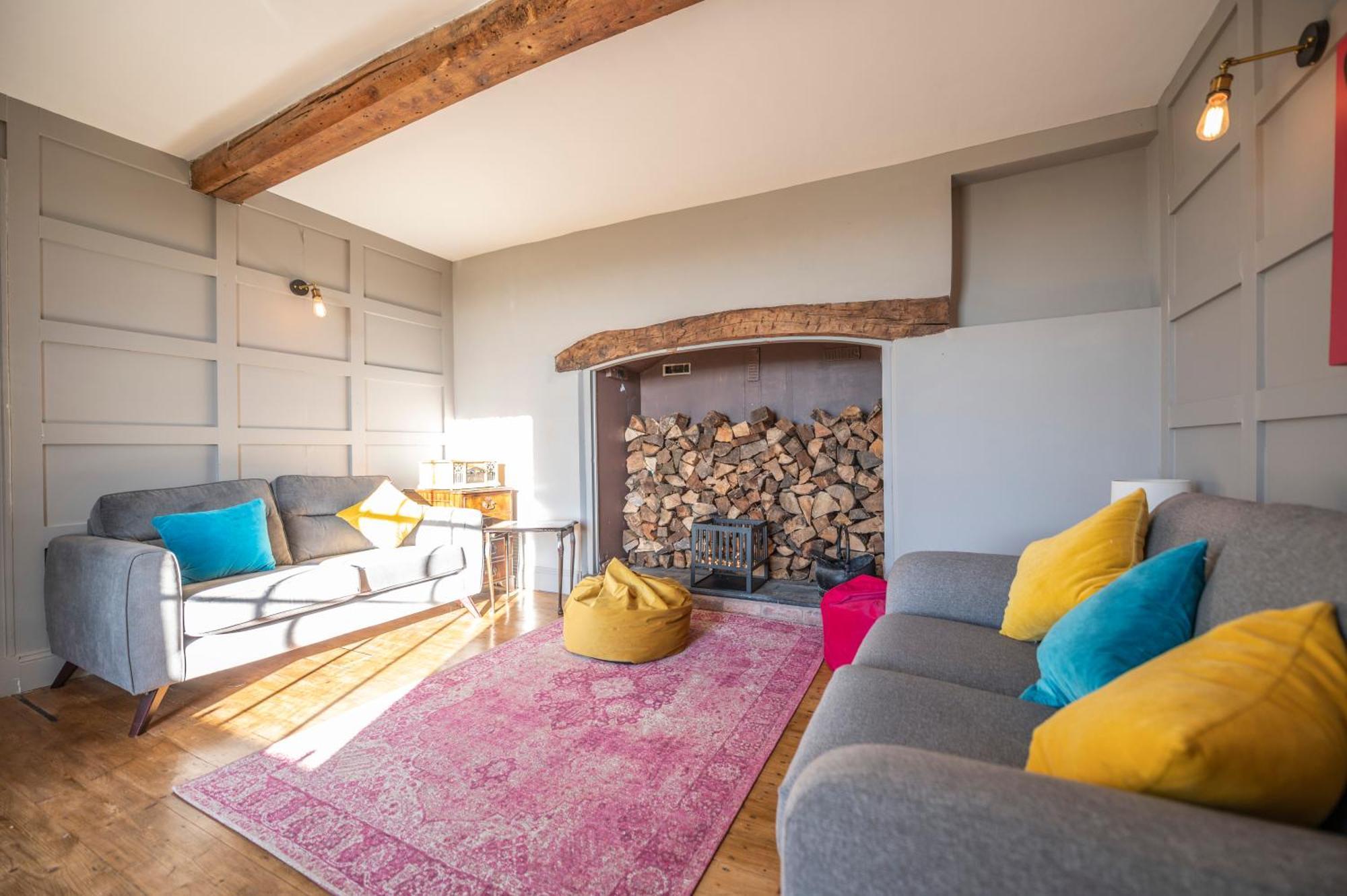 Georgian Country House -Panoramic Views -Sleeps 12 Ruthin Exterior foto